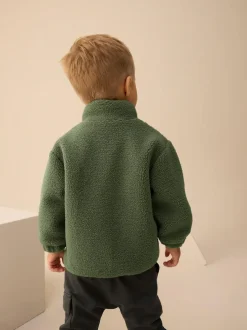 Next Minerals Plain Funnel Neck Fleece Zip Through Fleece (3mths-7yrs) Hot