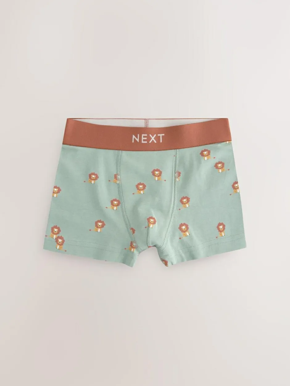 Next Mini Safari Print Trunks 10 Pack (1.5-16yrs)