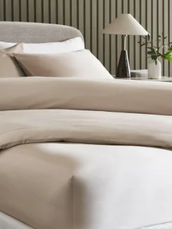 Next Mink Brown 300 Thread Count Collection Luxe 100% Cotton Extra Deep Fitted Sheet Hot