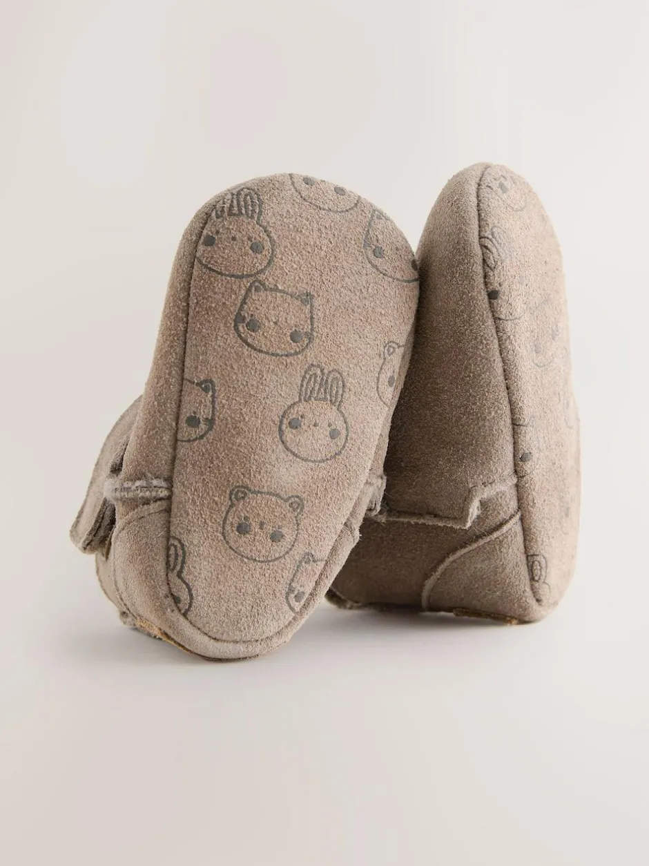 Next Suede Baby Pull-On Boots (0-24mths) Mink Brown Outlet