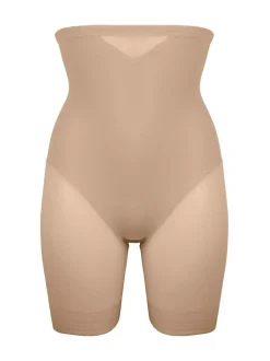 Miraclesuit High Waisted Thigh Slimming Sheer Shorts Warm Beige Best