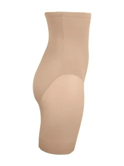 Miraclesuit High Waisted Thigh Slimming Sheer Shorts Warm Beige Best