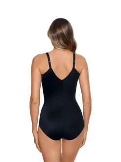 Miraclesuit Shapewear Wire Free Extra Firm Control Shaping Body Black New