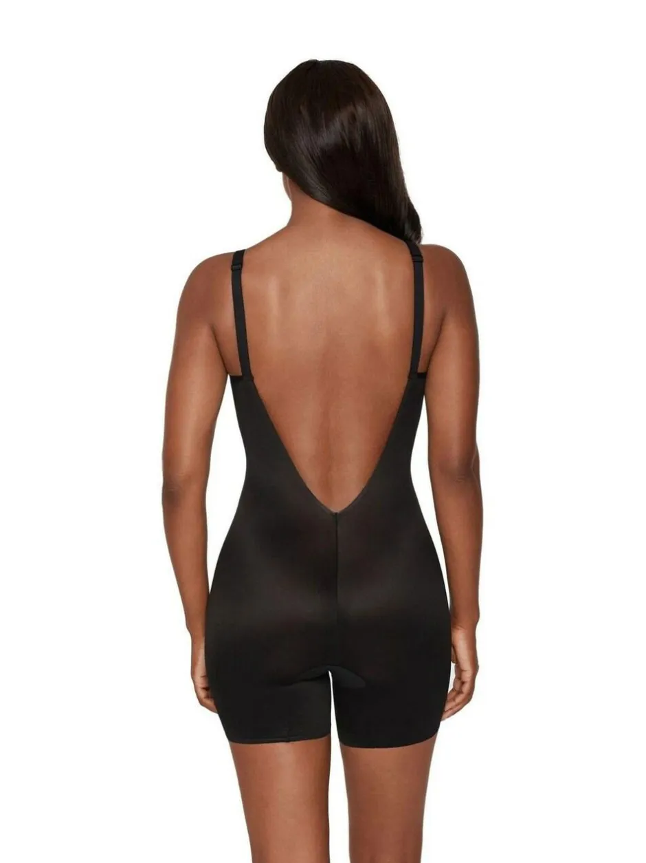 Miraclesuit Show Stopper Low Back All-In-One Bike Shorts Black Hot
