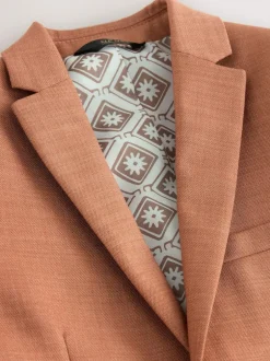 Next Mocha Brown Suit Jacket (3-16yrs) Clearance