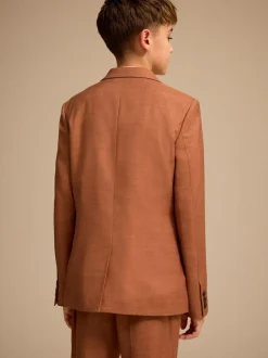 Next Mocha Brown Suit Jacket (3-16yrs) Clearance