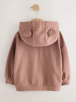 Next Mocha Brown Zip Through Hoodie (3mths-7yrs) Hot