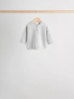 Next Baby Long Sleeve T-Shirts 4 Pack (0mths-2yrs) Mono Stripe Online
