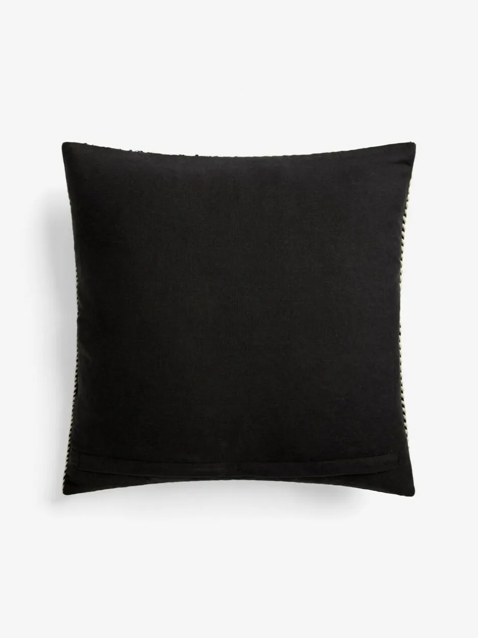 Next 43 x 43cm Two Tone Plait Textured Cushion Monochrome Discount