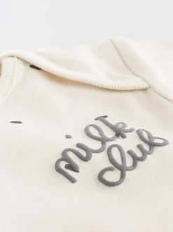 Next Baby Long Sleeve Bodysuits 5 Pack Monochrome Outlet