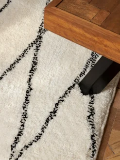 Next Monochrome Cosy Washable Berber Runner Discount