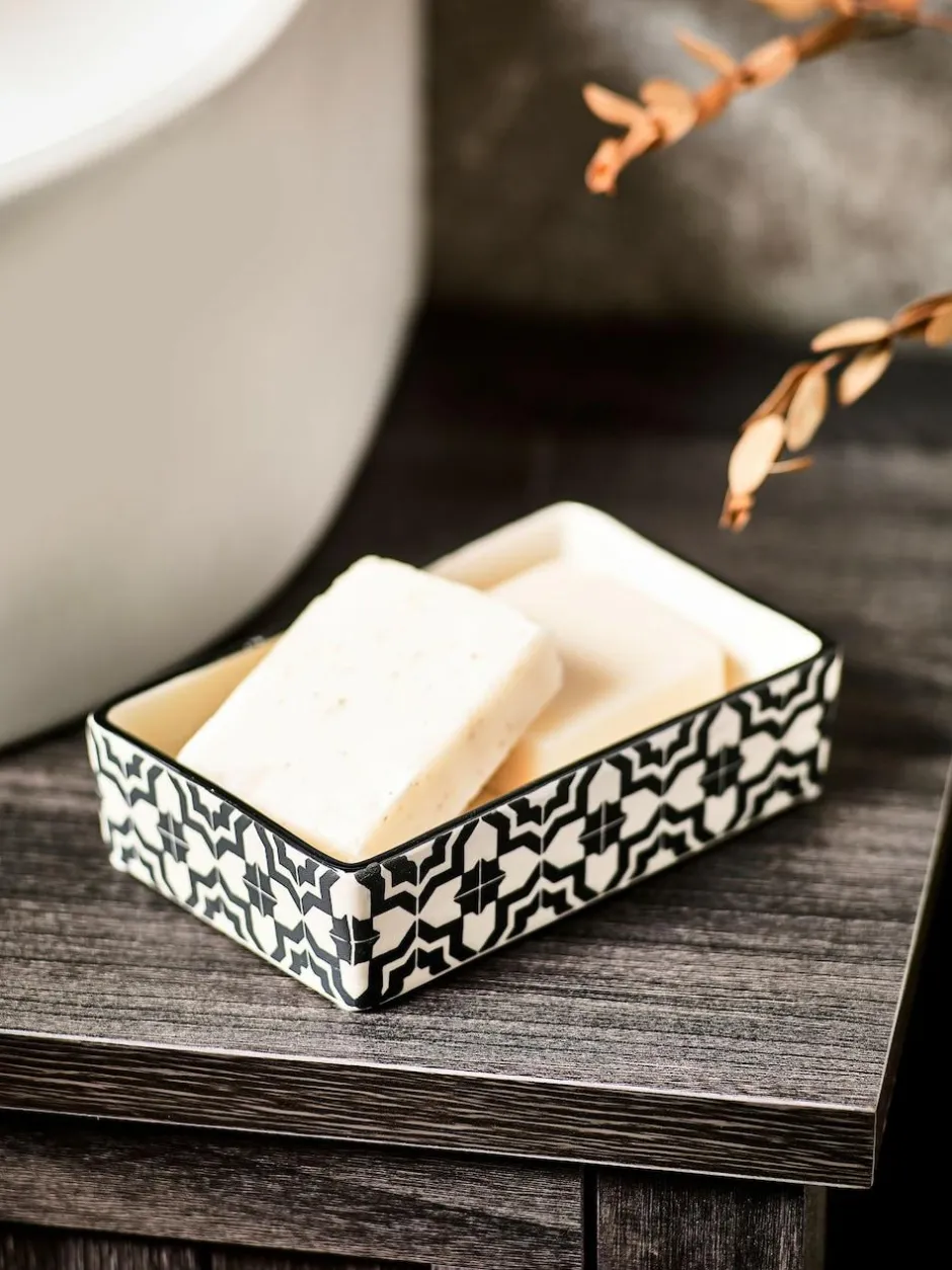 Next Monochrome Geo Soap Dish Clearance