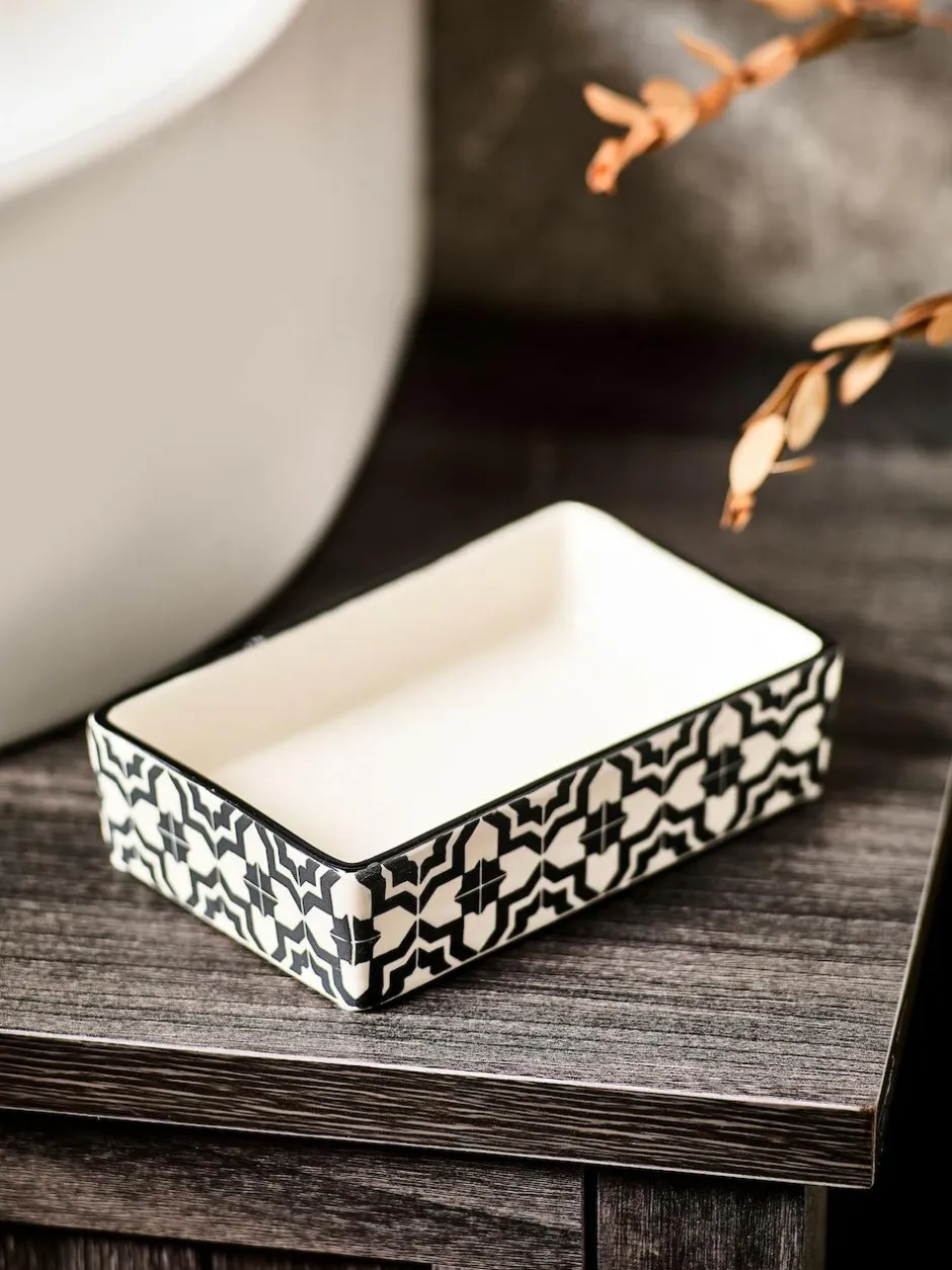 Next Monochrome Geo Soap Dish Clearance