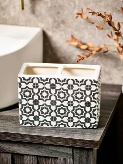 Next Monochrome Geo Toothbrush Tidy Outlet