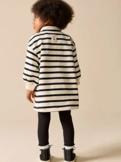 Next Quarter Zip Sweat Dress (3mths-7yrs) Monochrome Hot