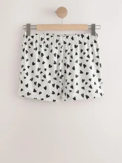 Next Monochrome Short Set Pyjamas 3 Pack New