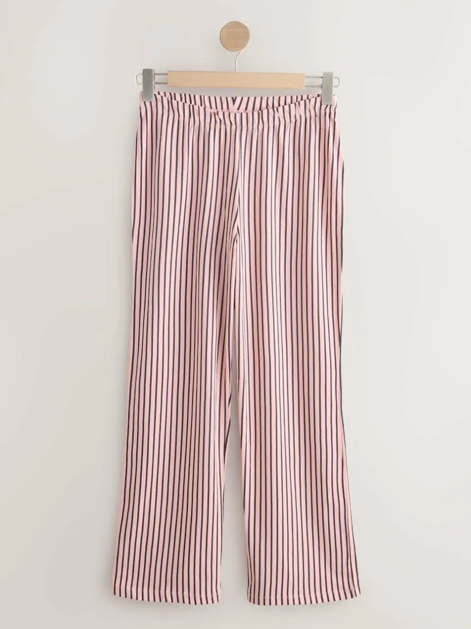 Next Short Sleeve Pyjamas 2 Pack Monochrome Stripe