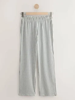 Next Short Sleeve Pyjamas 2 Pack Monochrome Stripe