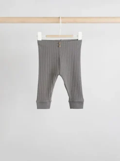 Next Baby Leggings 4 Pack (0mths-3yrs) Mono/Neutral Sale