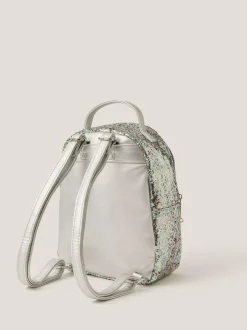 Monsoon Blue Glitter Charm Backpack Best