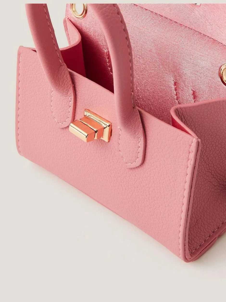 Monsoon Pink Mini Portobello Handbag Best