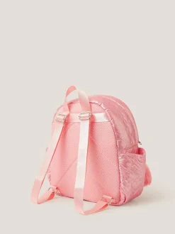 Monsoon Pink Shiny Heart Quilted Backpack Sale