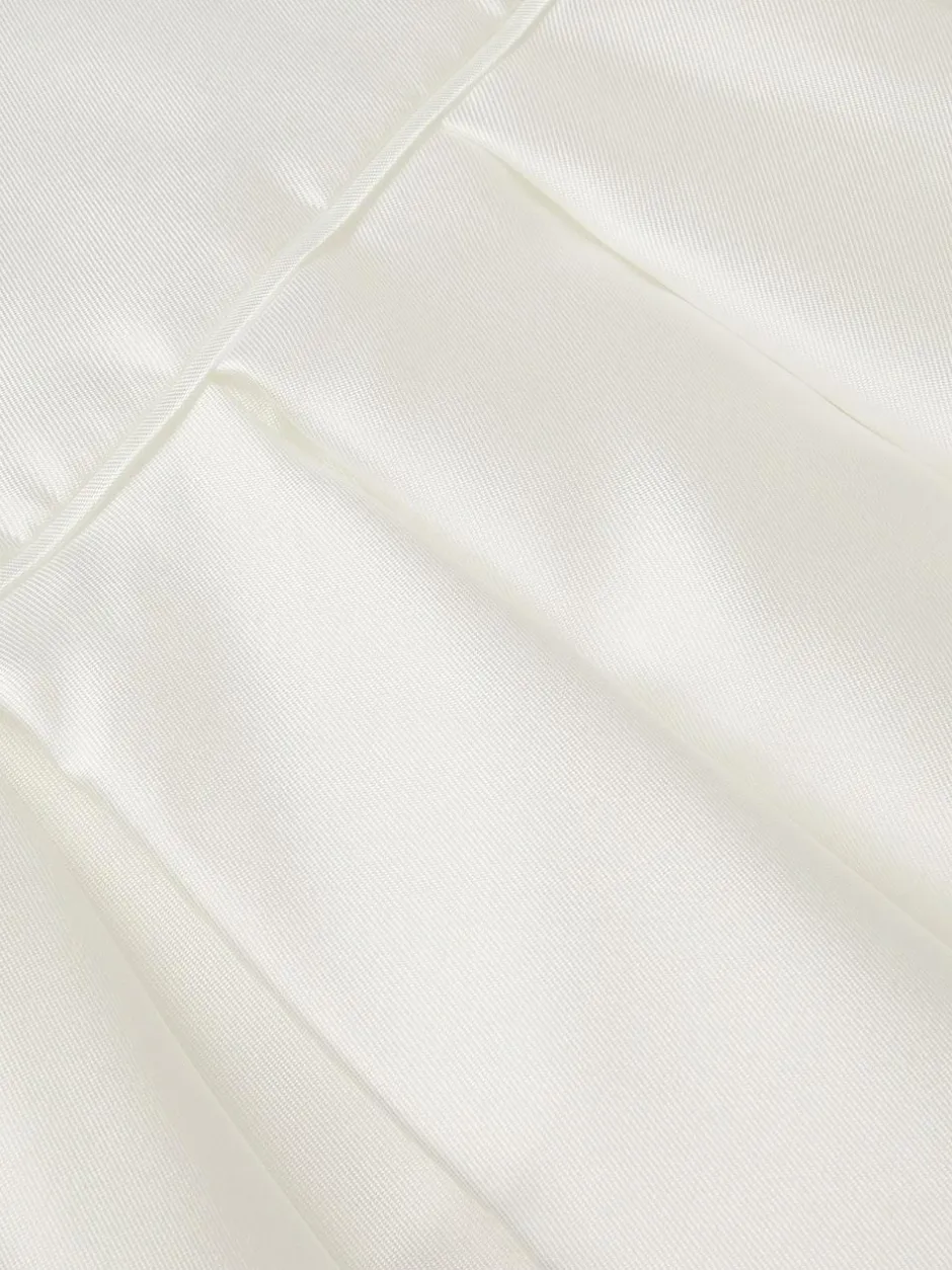 Monsoon White Isabella Short Sleeve Pearl Effect Embellished Dress Clearance