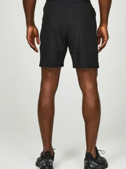 Monterrain Black Form Woven Running Shorts Best