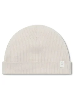 Mori Stretch Baby Hat Ecru New