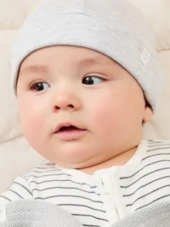 Mori Supersoft Baby Hat Grey Hot