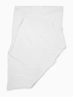 Mori White Blend Cellular Baby Blanket Outlet