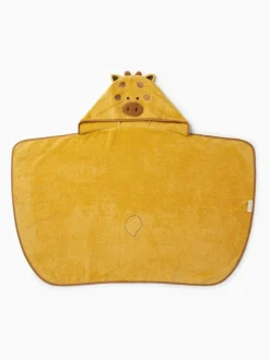 Mori Supersoft Hooded Towel Yellow Giraffe Hot