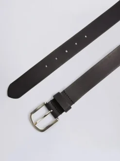 MOSS Casual Leather Belt Black Discount
