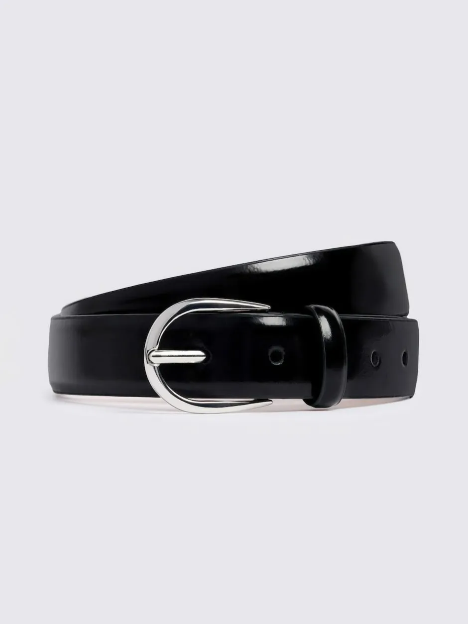 MOSS Black Highshine Belt Online