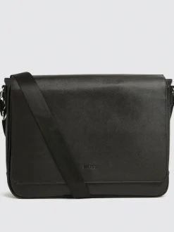 MOSS Black Saffiano Dispatch Bag Hot