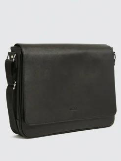 MOSS Black Saffiano Dispatch Bag Hot