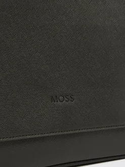 MOSS Black Saffiano Dispatch Bag Hot