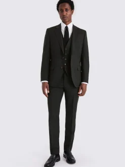 MOSS Black Tailored Performance Suit Jacket New
