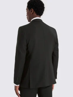 MOSS Black Tailored Performance Suit Jacket New