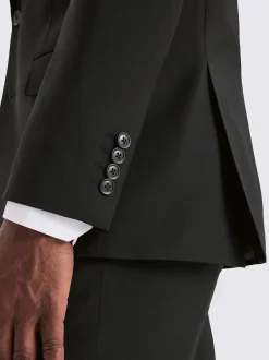 MOSS Black Tailored Performance Suit Jacket New