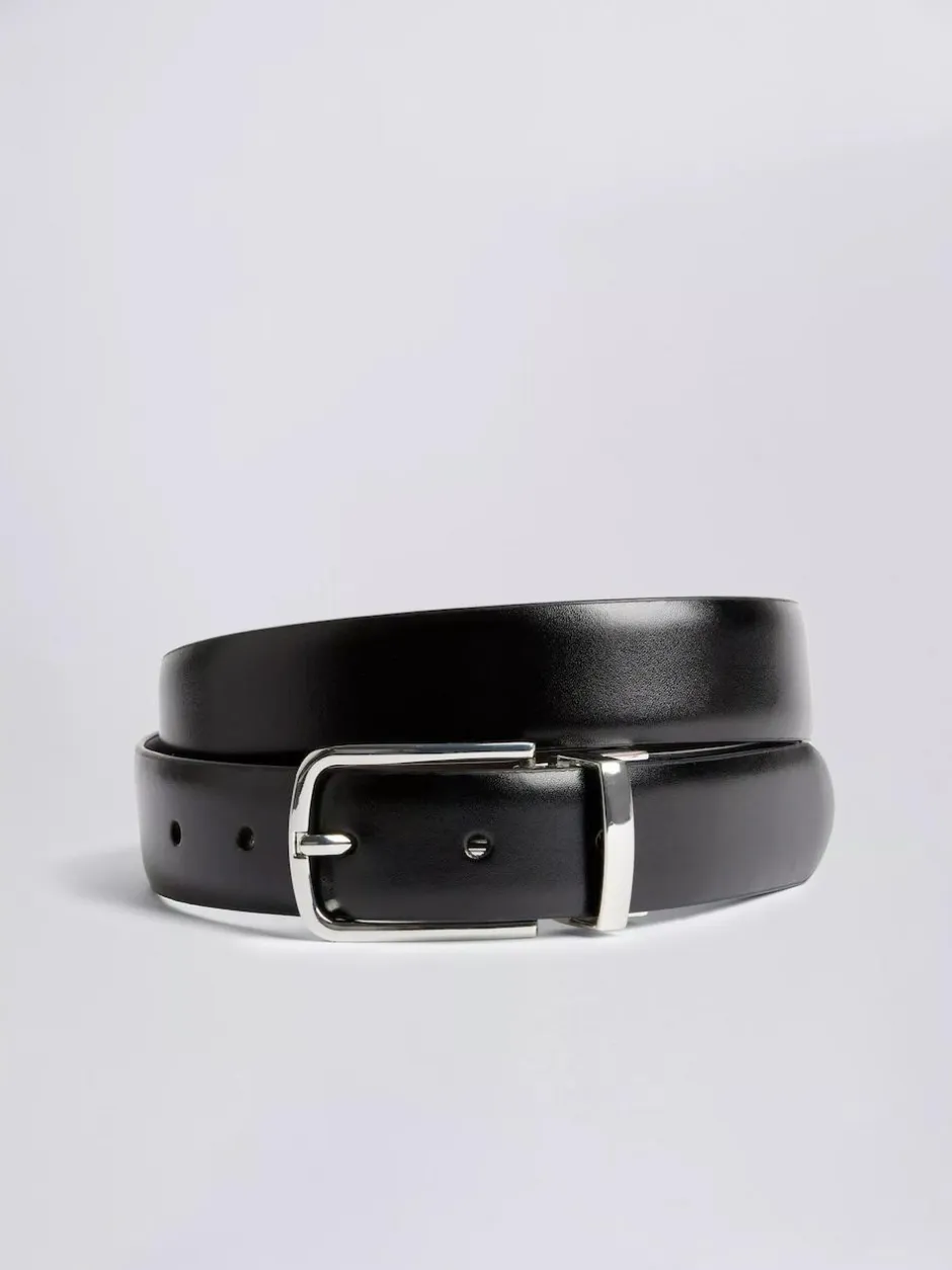 MOSS Reversible Belt Black/Dark Brown