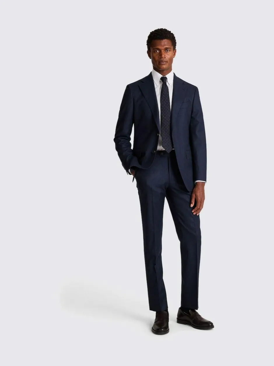 MOSS Blue Tailored Plain Italian Suit Jacket Hot