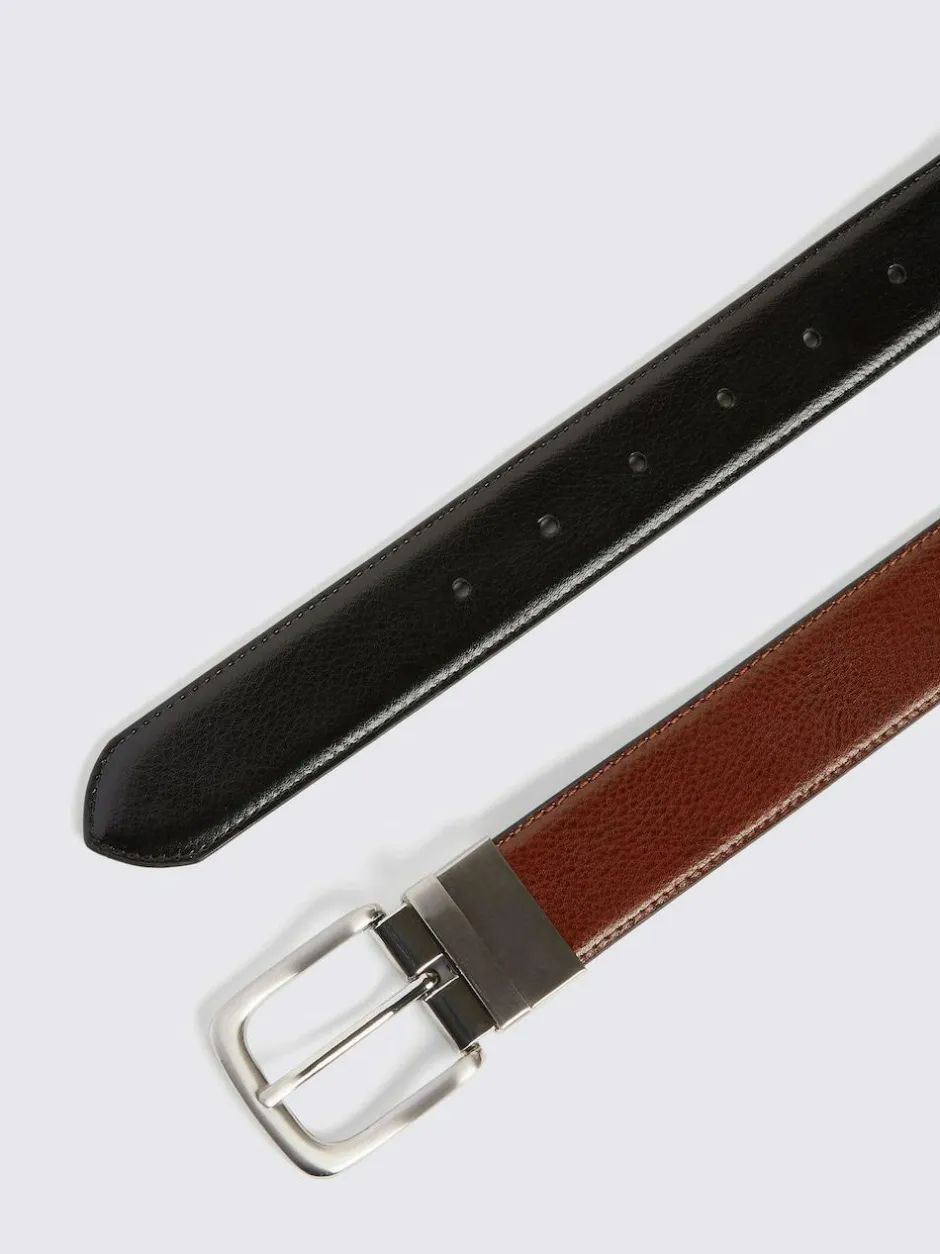 MOSS Reversible Belt Brown/Black Sale