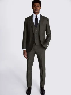 MOSS Regular Fit Stretch Suit Jacket Charcoal Discount