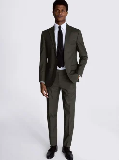 MOSS Regular Fit Stretch Suit Jacket Charcoal Discount
