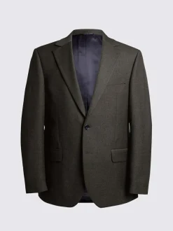 MOSS Regular Fit Stretch Suit Jacket Charcoal Discount
