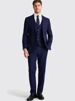 MOSS Tailored Regular Fit Stretch Suit Jacket Ink Outlet