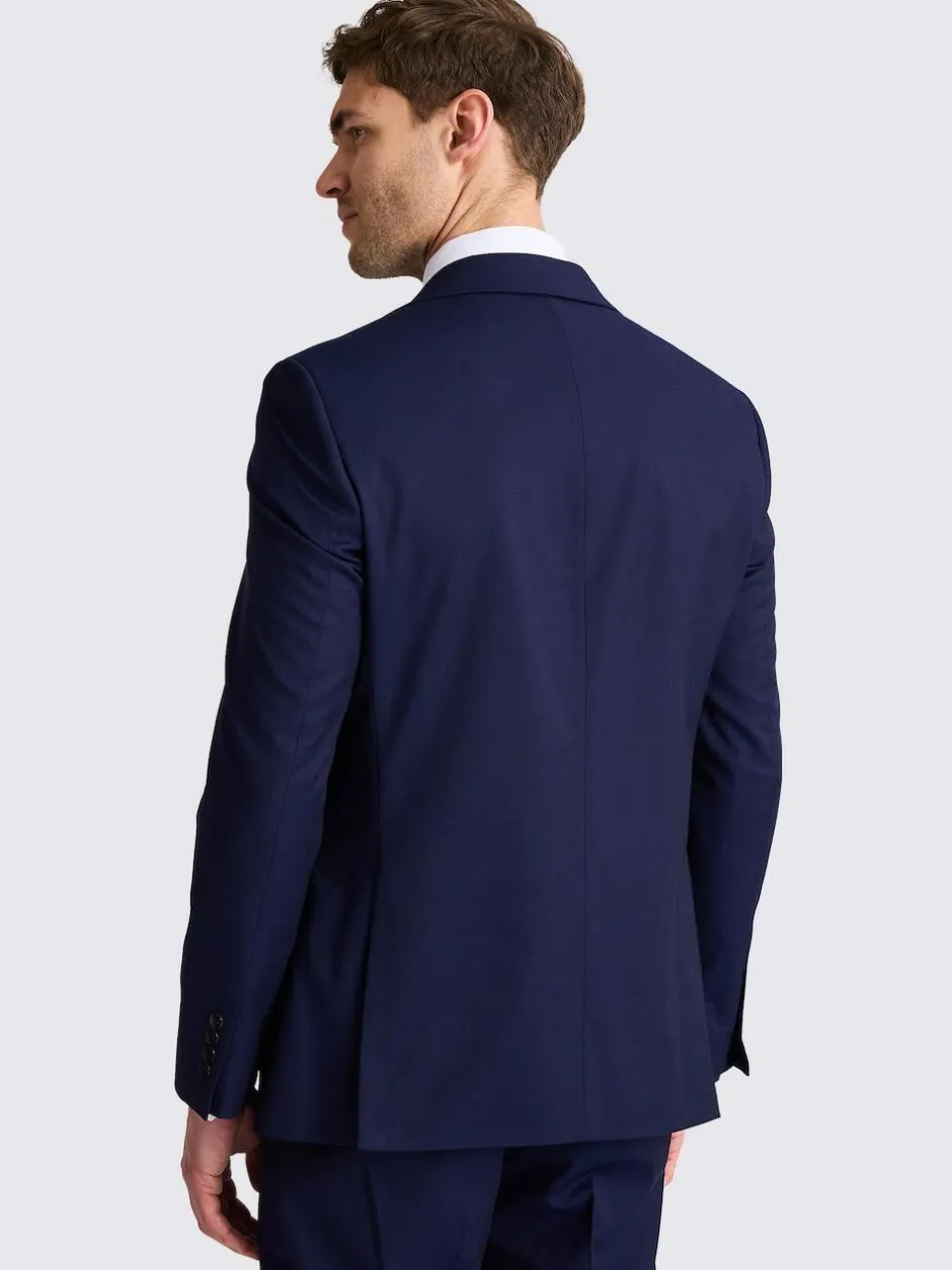 MOSS Tailored Regular Fit Stretch Suit Jacket Ink Outlet