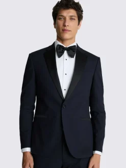 MOSS Midnight Slim Fit Tuxedo Jacket New