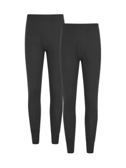 Mountain Warehouse Talus Womens Thermal Leggings 2 Pack Black Best